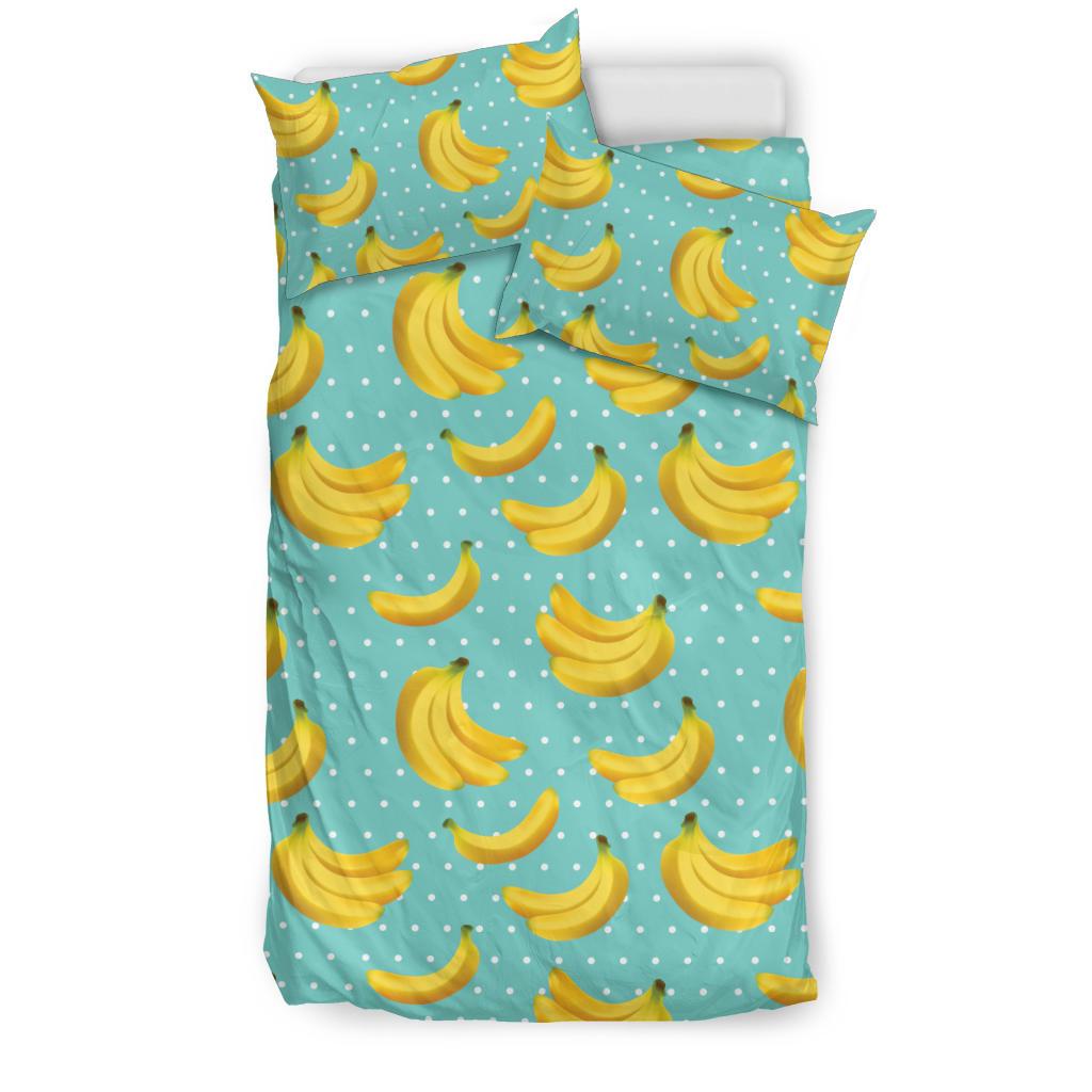 Banana Pattern Print Design BA02 Duvet Cover Bedding Set-JORJUNE.COM