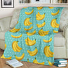 Banana Pattern Print Design BA02 Fleece Blankete