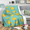 Banana Pattern Print Design BA02 Fleece Blankete