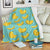 Banana Pattern Print Design BA02 Fleece Blankete
