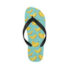 Banana Pattern Print Design BA02 Flip Flops-JorJune