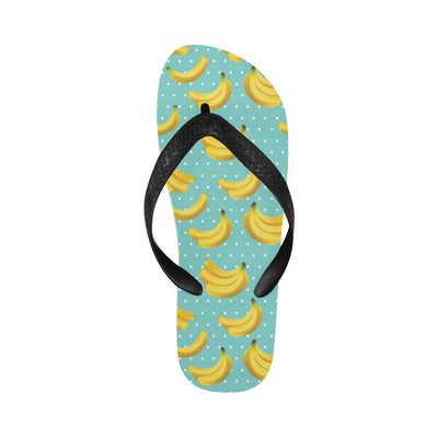 Banana Pattern Print Design BA02 Flip Flops-JorJune