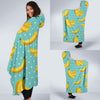 Banana Pattern Print Design BA02 Hooded Blanket-JORJUNE.COM