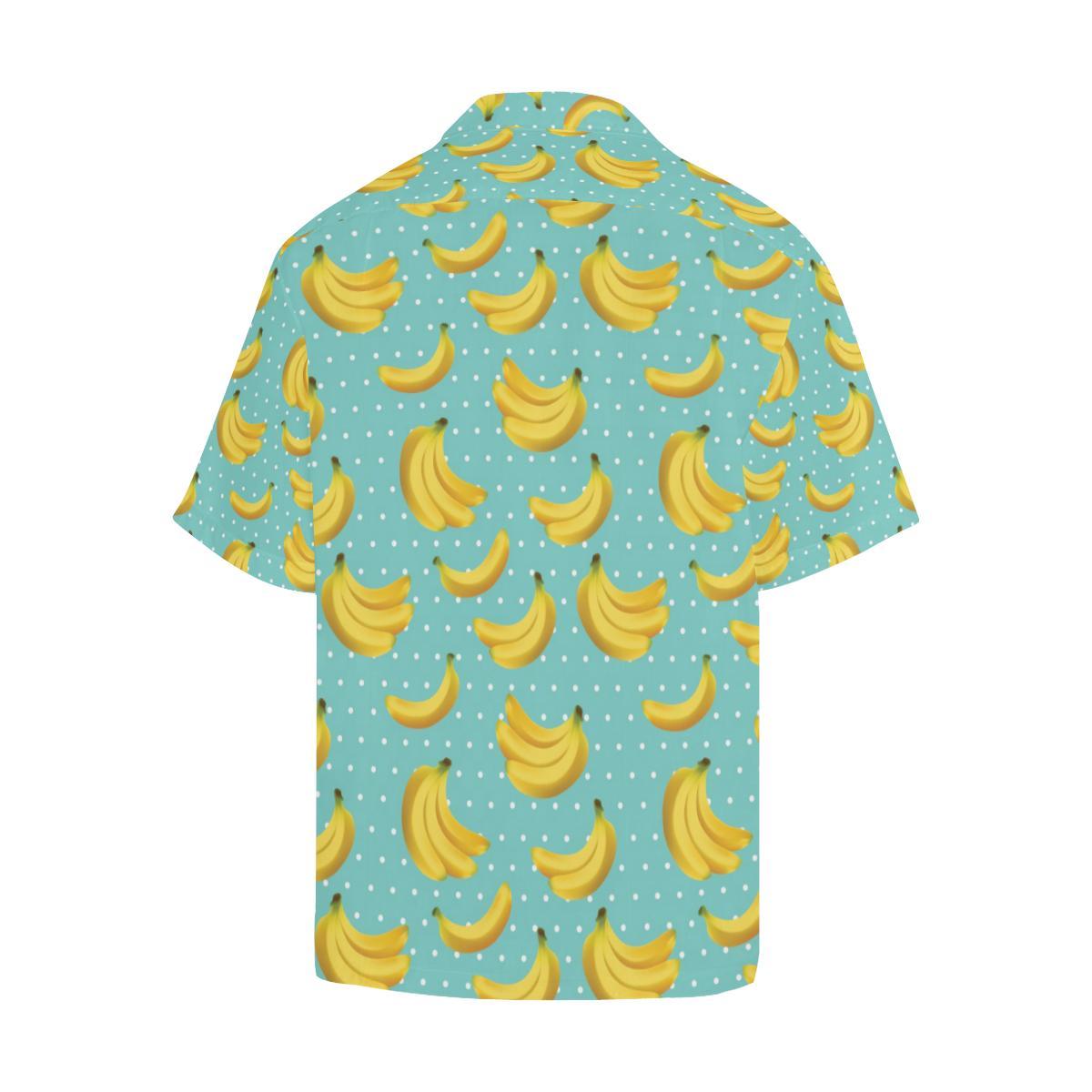 Banana Pattern Print Design BA02 Men Hawaiian Shirt-JorJune