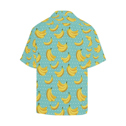 Banana Pattern Print Design BA02 Men Hawaiian Shirt-JorJune