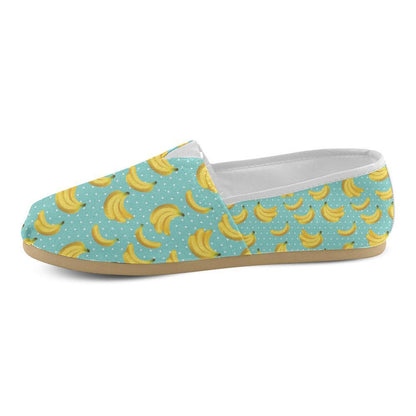 Banana Pattern Print Design BA02 Women Casual Shoes-JorJune.com