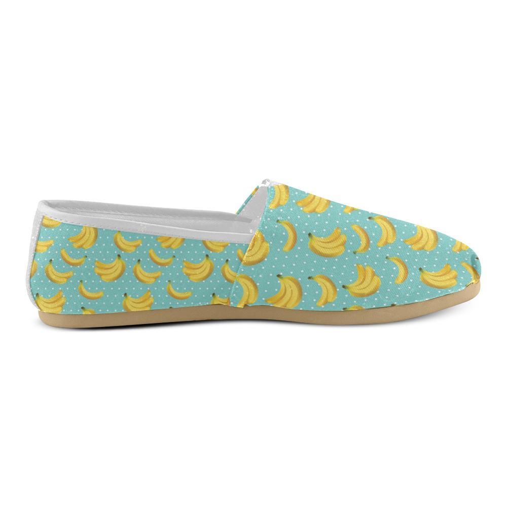 Banana Pattern Print Design BA02 Women Casual Shoes-JorJune.com