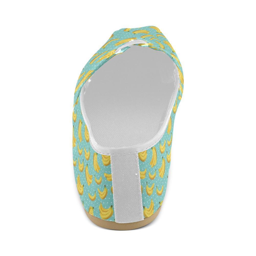 Banana Pattern Print Design BA02 Women Casual Shoes-JorJune.com