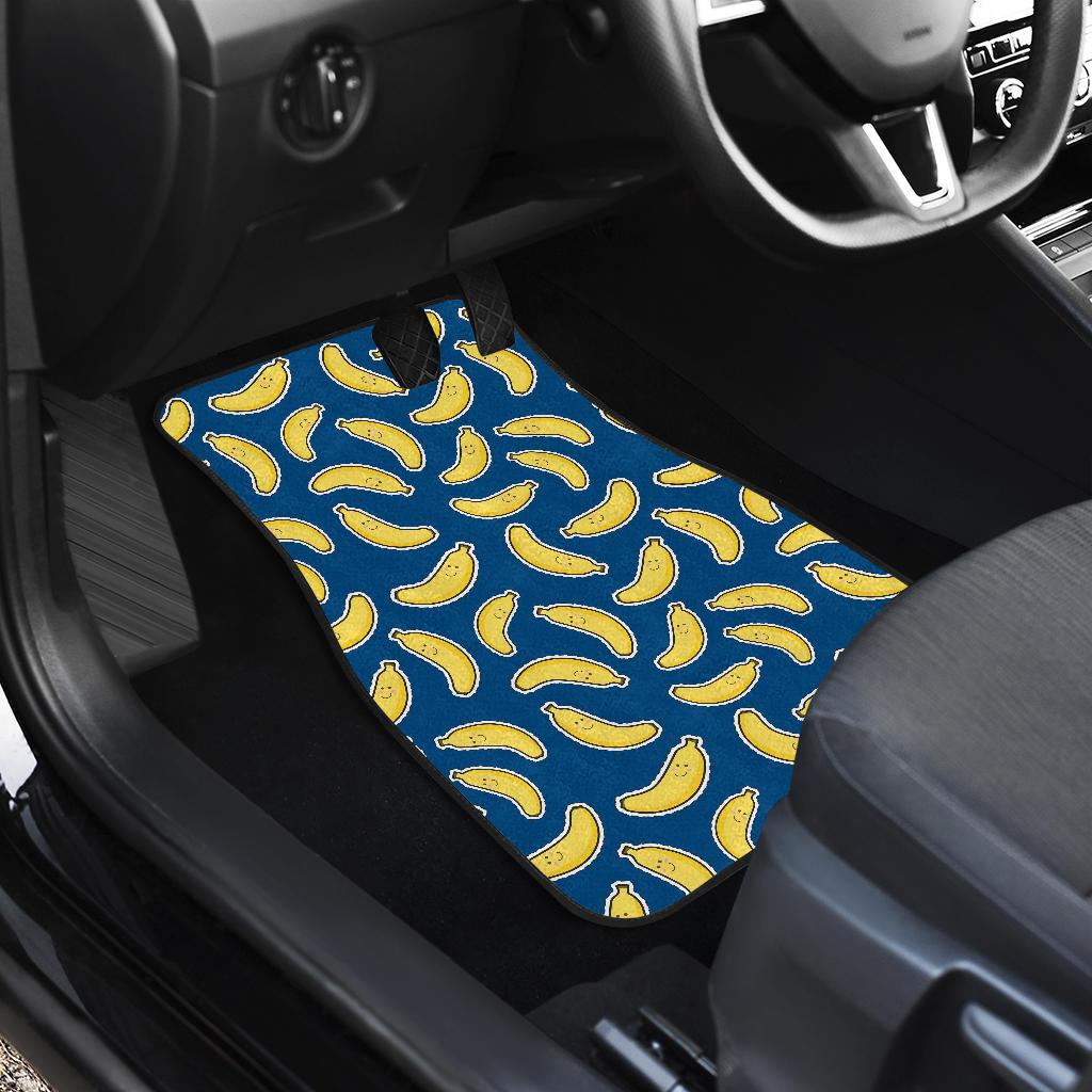 Banana Pattern Print Design BA03 Car Floor Mats-JorJune