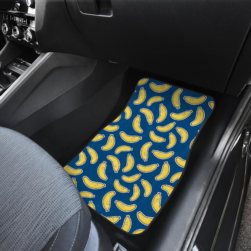 Banana Pattern Print Design BA03 Car Floor Mats-JorJune