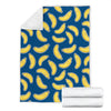 Banana Pattern Print Design BA03 Fleece Blankete