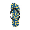 Banana Pattern Print Design BA03 Flip Flops-JorJune