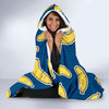 Banana Pattern Print Design BA03 Hooded Blanket-JORJUNE.COM