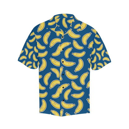 Banana Pattern Print Design BA03 Men Hawaiian Shirt-JorJune