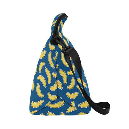 Banana Pattern Print Design BA03 Neoprene Lunch Bag-JorJune