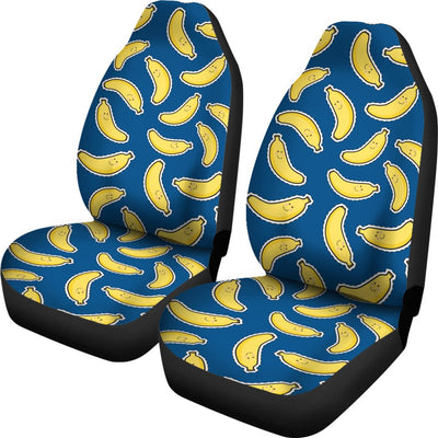 Banana Pattern Print Design BA03 Universal Fit Car Seat Covers