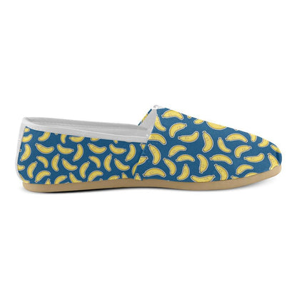Banana Pattern Print Design BA03 Women Casual Shoes-JorJune.com