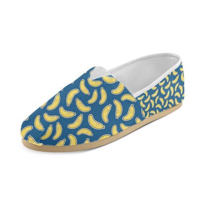 Banana Pattern Print Design BA03 Women Casual Shoes-JorJune.com