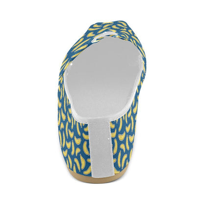 Banana Pattern Print Design BA03 Women Casual Shoes-JorJune.com