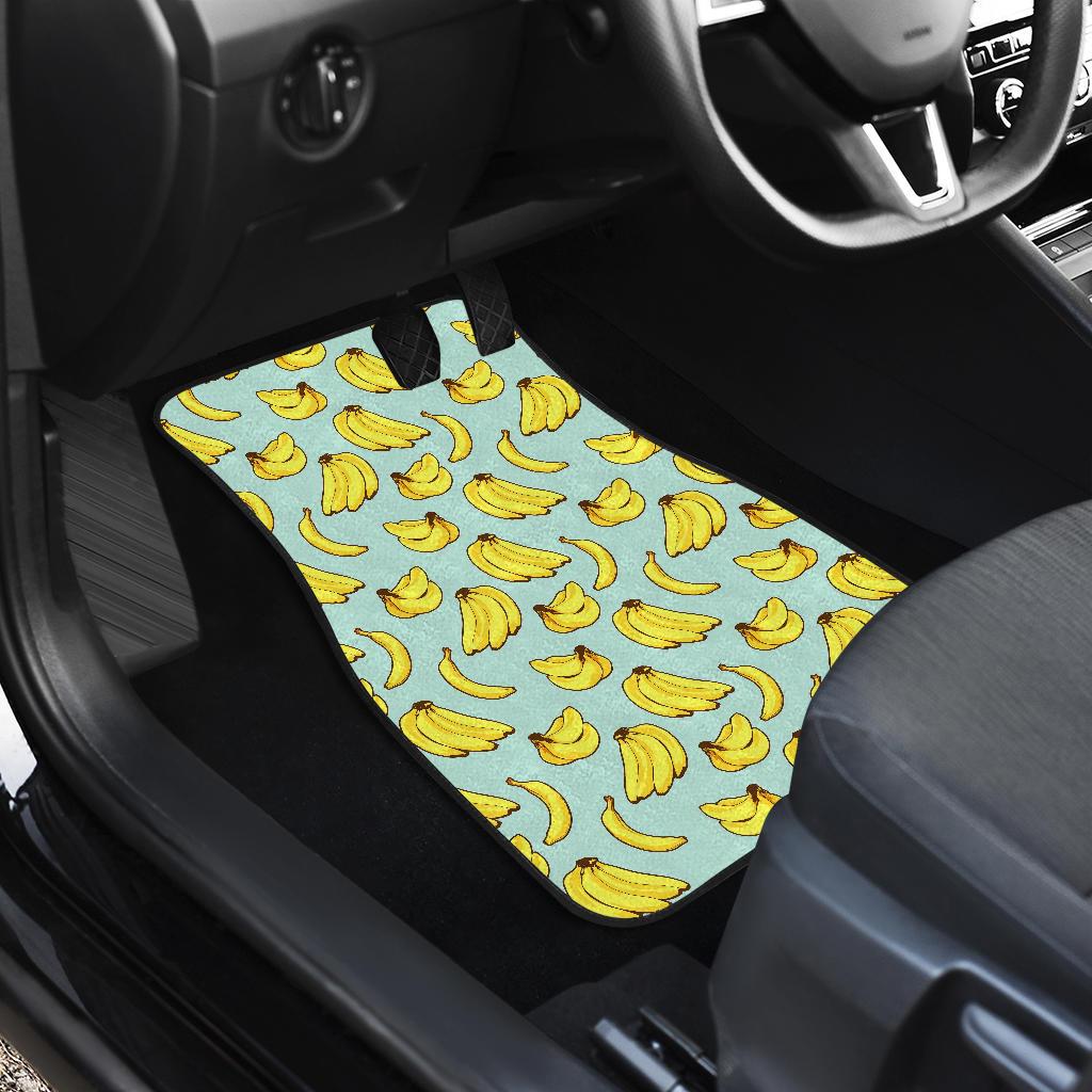 Banana Pattern Print Design BA04 Car Floor Mats-JorJune