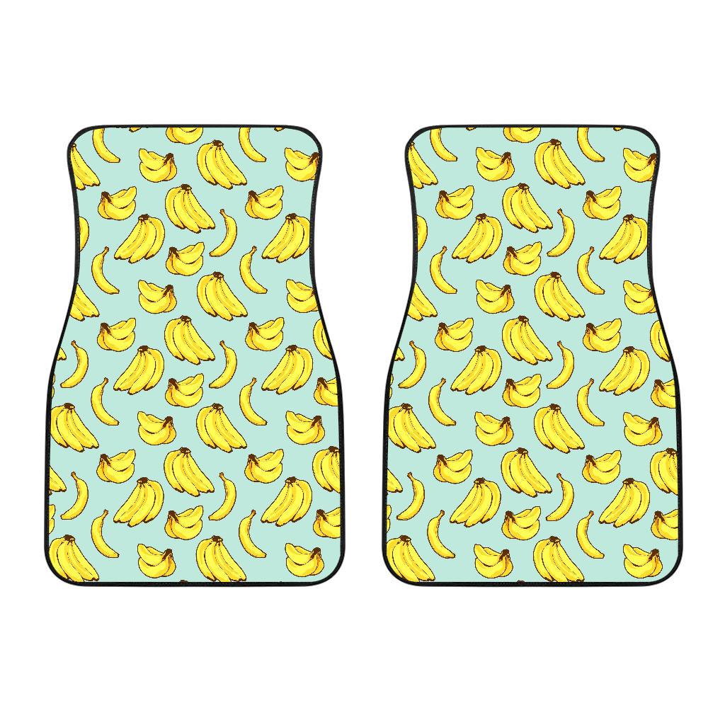 Banana Pattern Print Design BA04 Car Floor Mats-JorJune