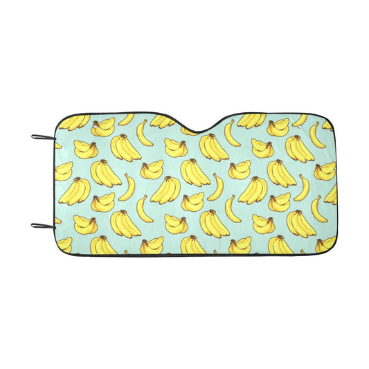 Banana Pattern Print Design BA04 Car Sun Shade-JorJune