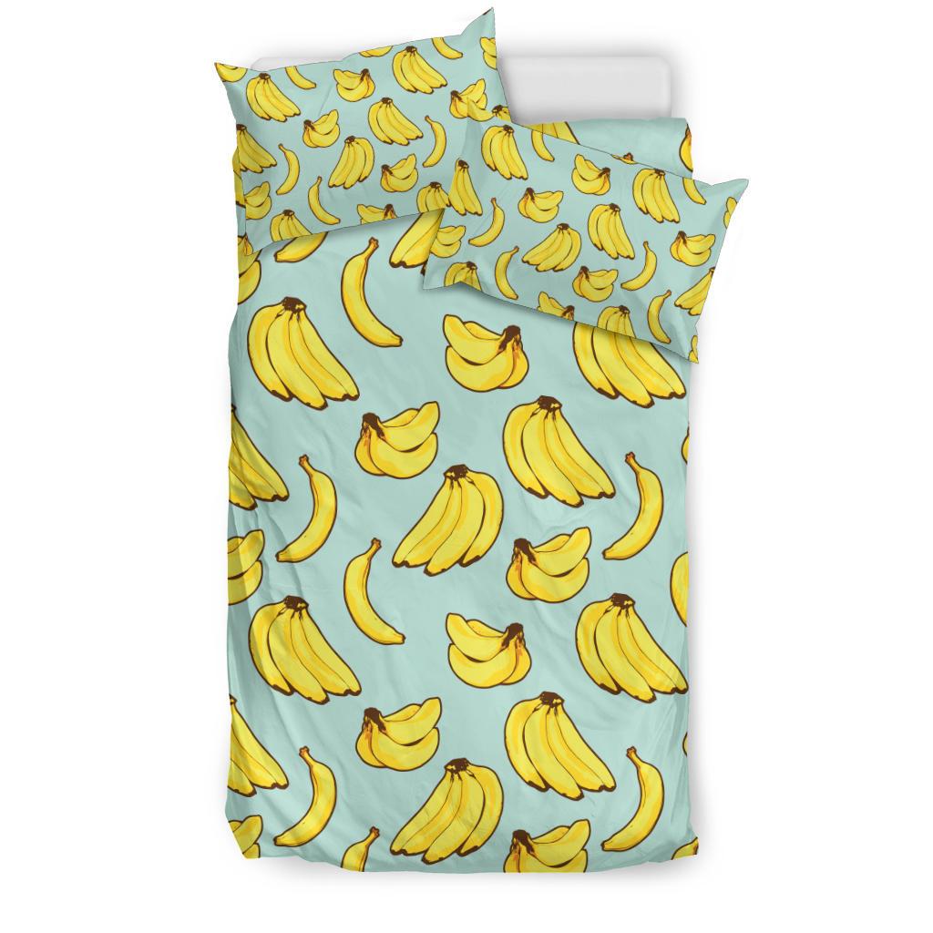 Banana Pattern Print Design BA04 Duvet Cover Bedding Set-JORJUNE.COM
