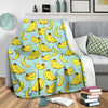 Banana Pattern Print Design BA04 Fleece Blankete