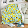 Banana Pattern Print Design BA04 Fleece Blankete