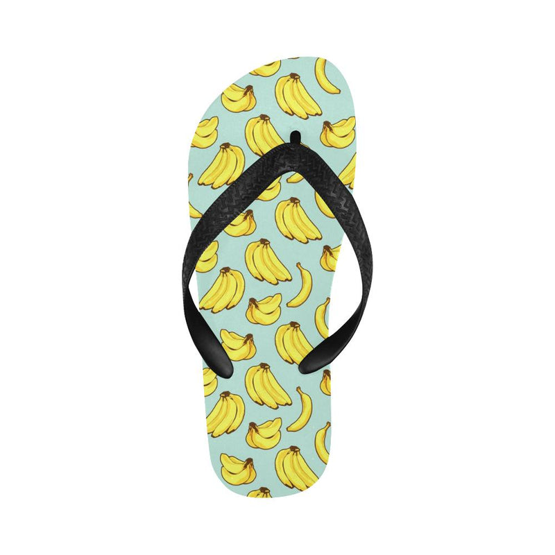 Banana Pattern Print Design BA04 Flip Flops-JorJune