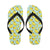 Banana Pattern Print Design BA04 Flip Flops-JorJune