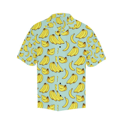 Banana Pattern Print Design BA04 Men Hawaiian Shirt-JorJune