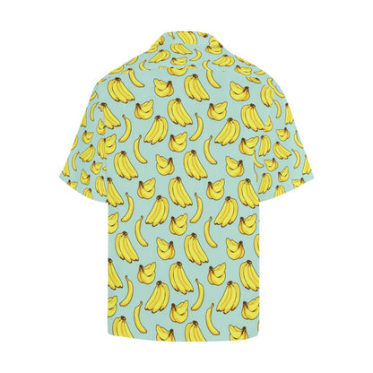 Banana Pattern Print Design BA04 Men Hawaiian Shirt-JorJune