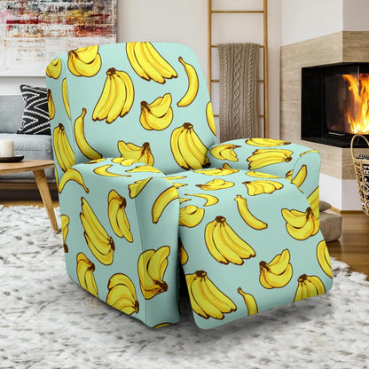 Banana Pattern Print Design BA04 Recliner Slipcover-JORJUNE.COM