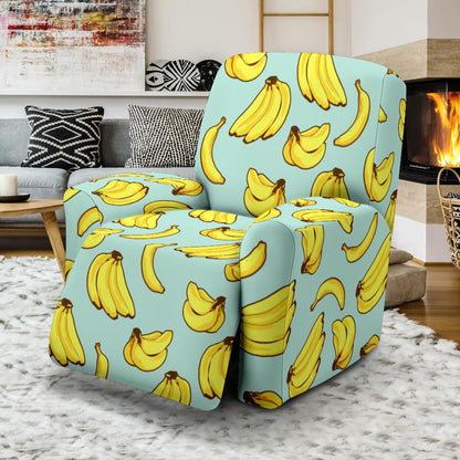 Banana Pattern Print Design BA04 Recliner Slipcover-JORJUNE.COM