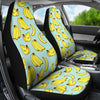 Banana Pattern Print Design BA04 Universal Fit Car Seat Covers