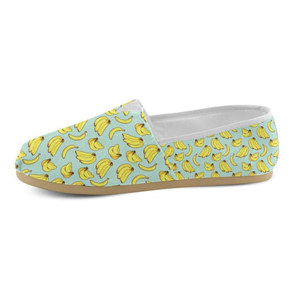 Banana Pattern Print Design BA04 Women Casual Shoes-JorJune.com