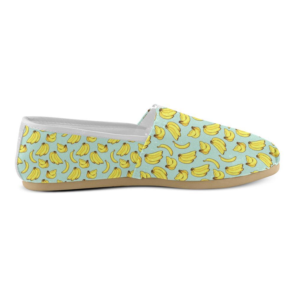 Banana Pattern Print Design BA04 Women Casual Shoes-JorJune.com