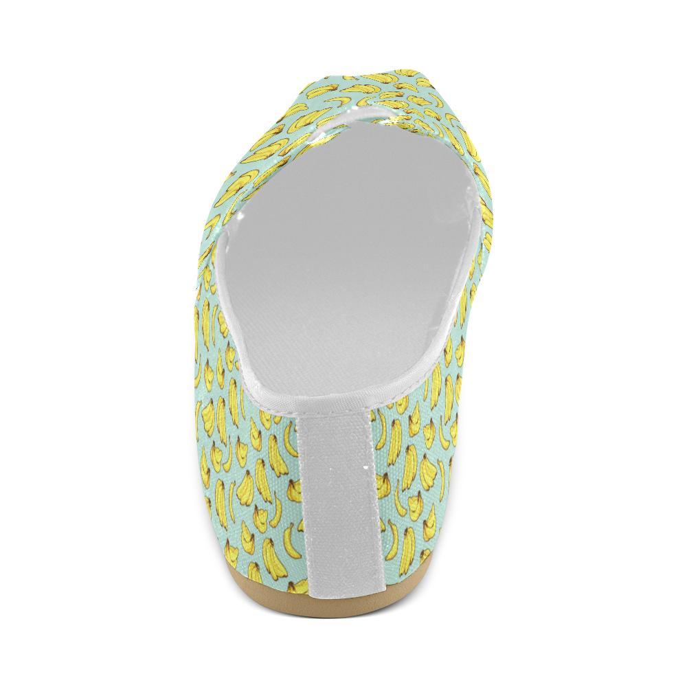 Banana Pattern Print Design BA04 Women Casual Shoes-JorJune.com