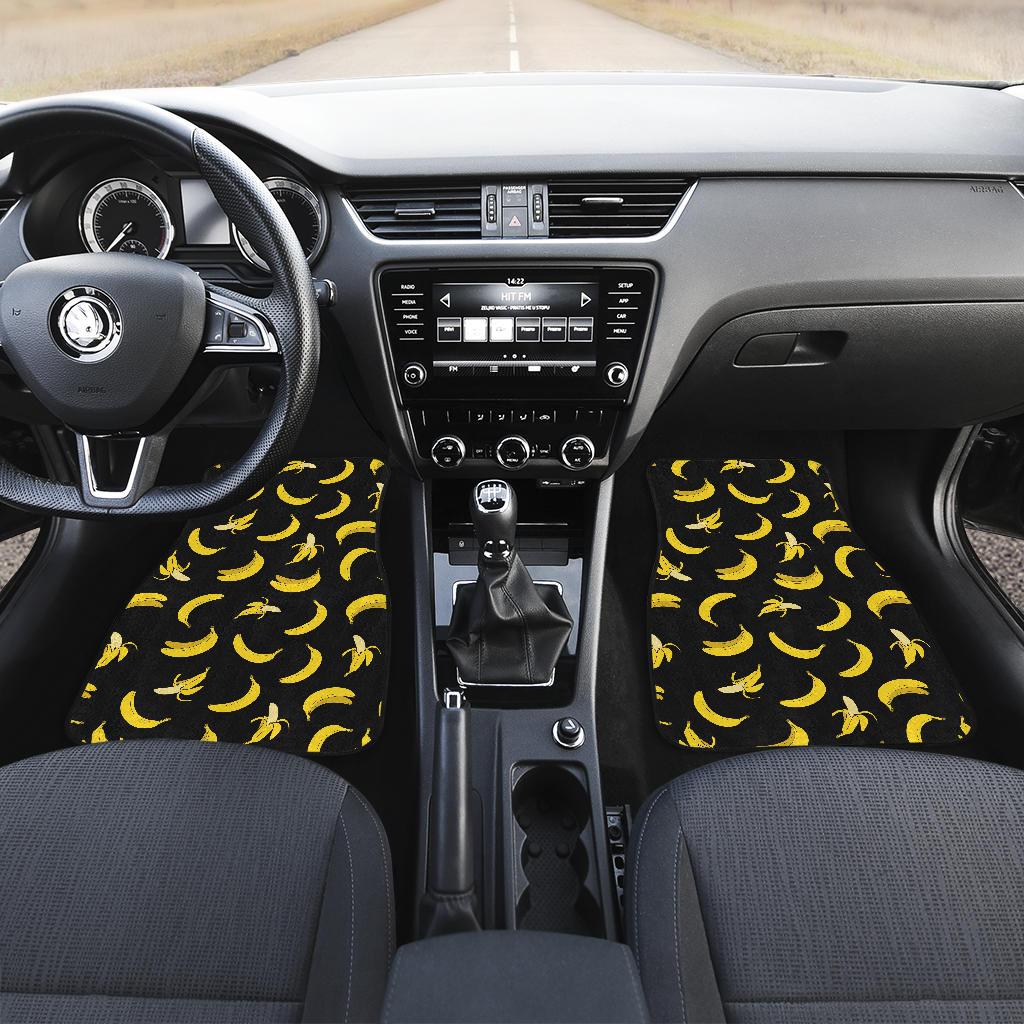 Banana Pattern Print Design BA05 Car Floor Mats-JorJune
