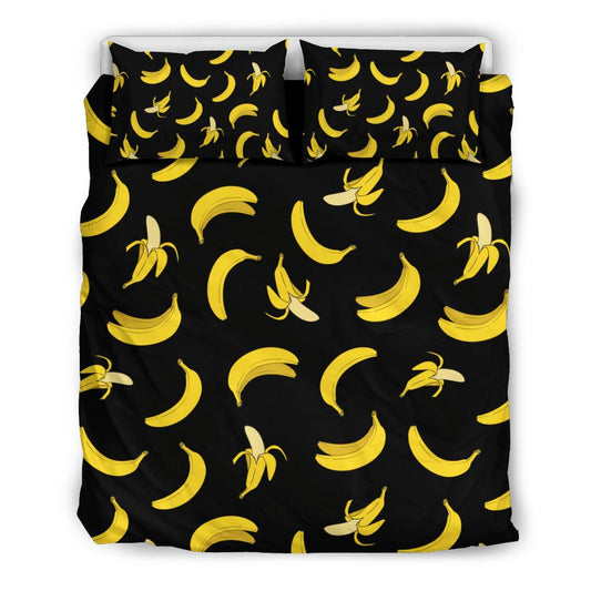 Banana Pattern Print Design BA05 Duvet Cover Bedding Set-JORJUNE.COM