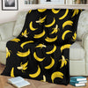 Banana Pattern Print Design BA05 Fleece Blankete