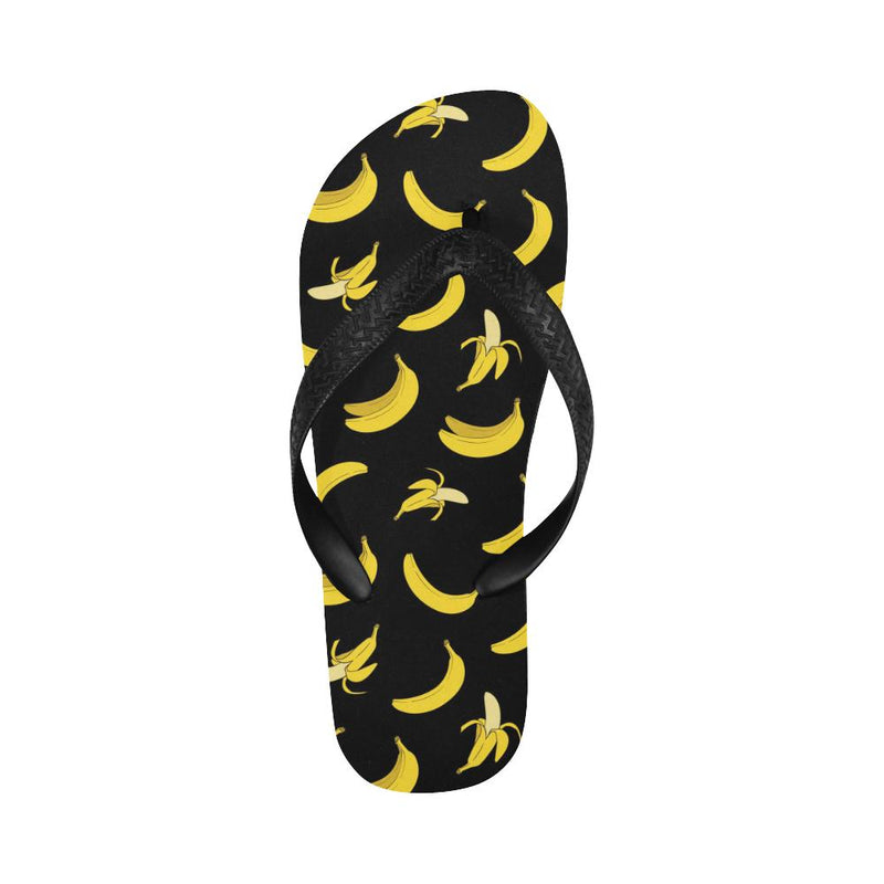 Banana Pattern Print Design BA05 Flip Flops-JorJune