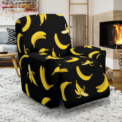 Banana Pattern Print Design BA05 Recliner Slipcover-JORJUNE.COM