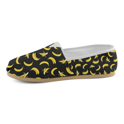 Banana Pattern Print Design BA05 Women Casual Shoes-JorJune.com