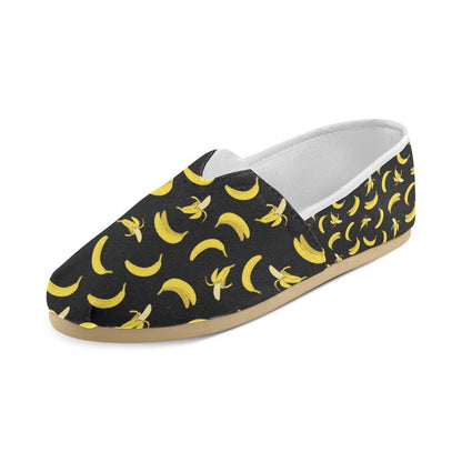 Banana Pattern Print Design BA05 Women Casual Shoes-JorJune.com