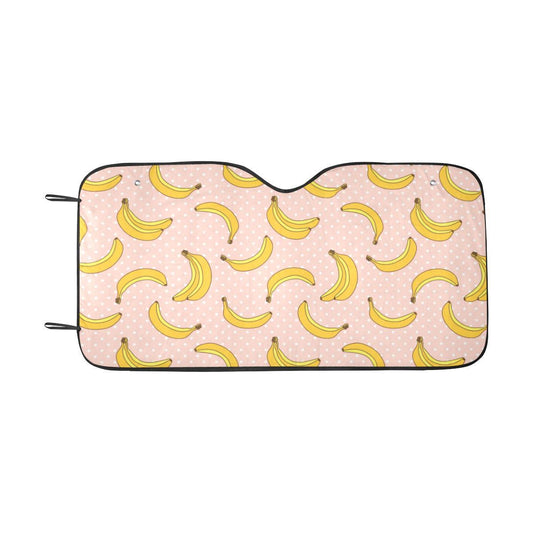 Banana Pattern Print Design BA06 Car Sun Shade-JorJune