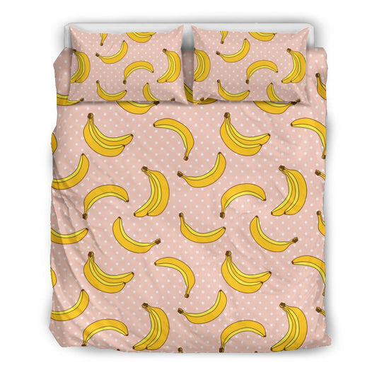 Banana Pattern Print Design BA06 Duvet Cover Bedding Set-JORJUNE.COM