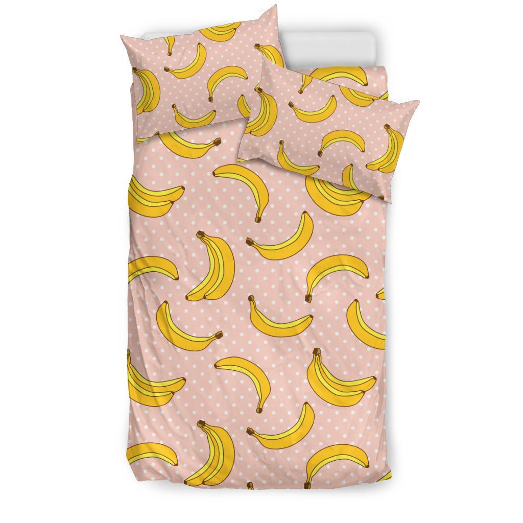 Banana Pattern Print Design BA06 Duvet Cover Bedding Set-JORJUNE.COM