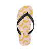 Banana Pattern Print Design BA06 Flip Flops-JorJune